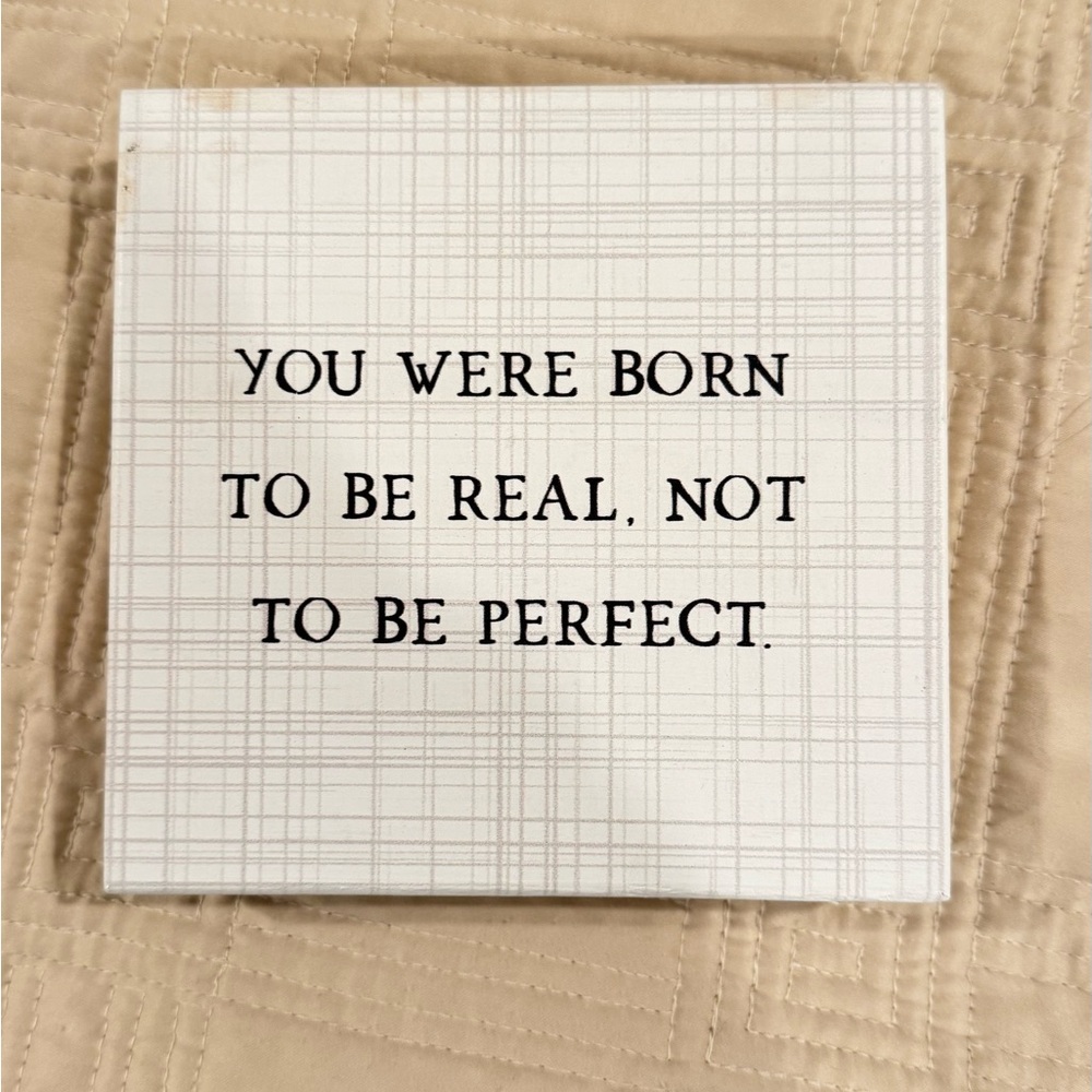 Altar'd State Inspirational Plaque - Black and White